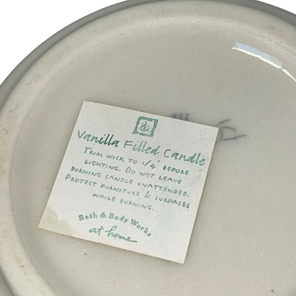 Bath & Body Works at Home Candle Holder Flowers Daisy Yellow Blue 4.25" Decor - Picture 11 of 12